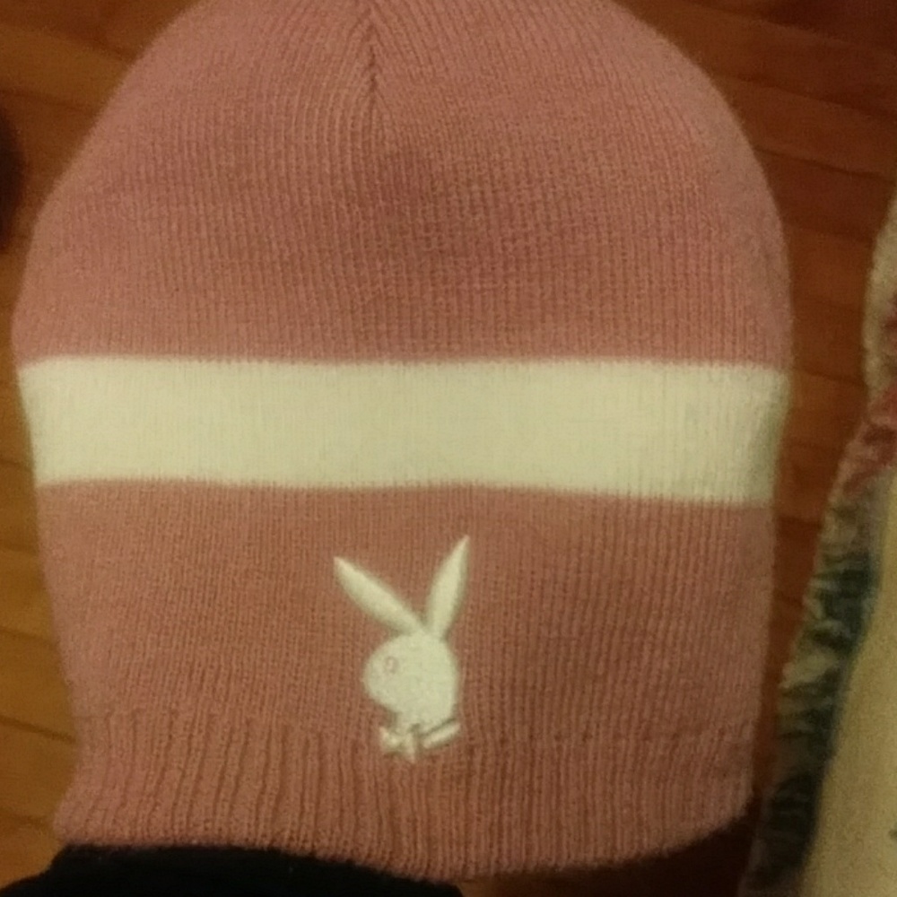 Playboy Playmate winter hat. One size.MINT Condit